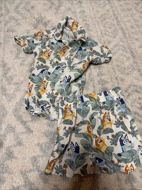 Kids bluey summer set